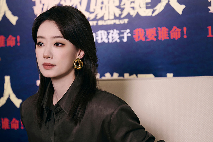 张小斐同款风穴大号简约耳钉女小众设计气质百搭S925银针珐琅耳环详情3