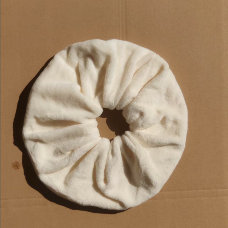 超大号干发毛巾发圈女强吸水毛绒发绳不伤发洗脸两用详情26