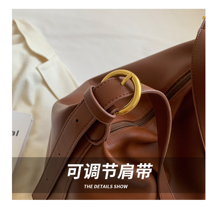 2025新款女包大容量包包斜跨单肩包包学生上课复古时尚单肩托特包详情15