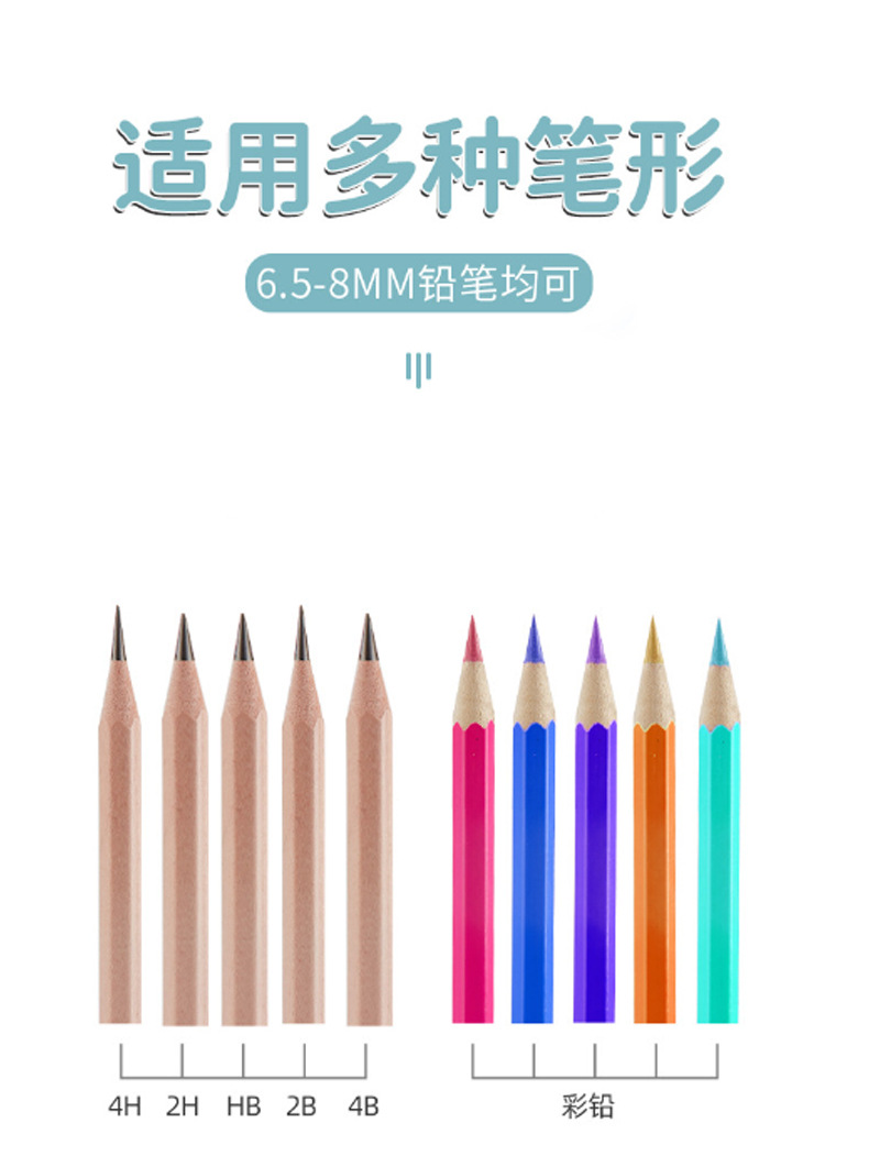Cross-border factory direct sales, creative cartoon student learning pencil sharpeners, airplane series design, shaped pencil sharpeners customization pic 3