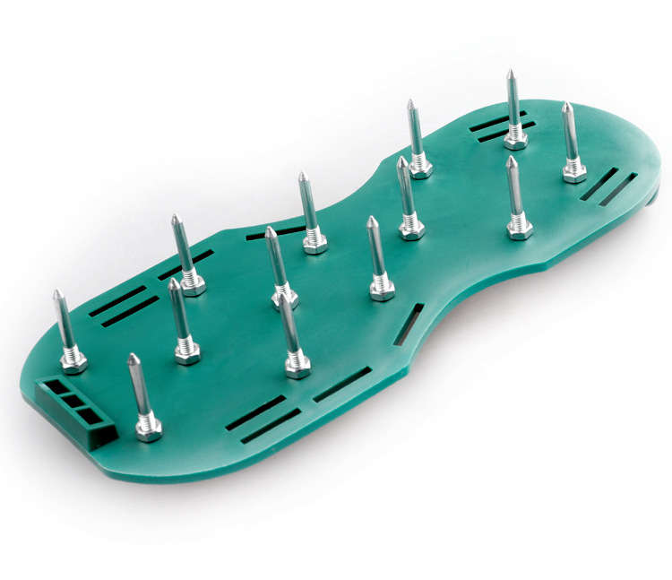 Garden grass loosening soil 4.2CM grass spiked shoes, lawn inflatable loosening soil shoes, self-leveling epoxy garden tools pic 29