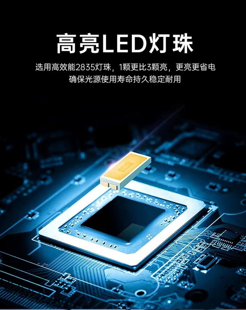 Intelligent sensing LED bulb infrared human body microwave radar sound and light control no-switch wiring balcony corridor light pic 3