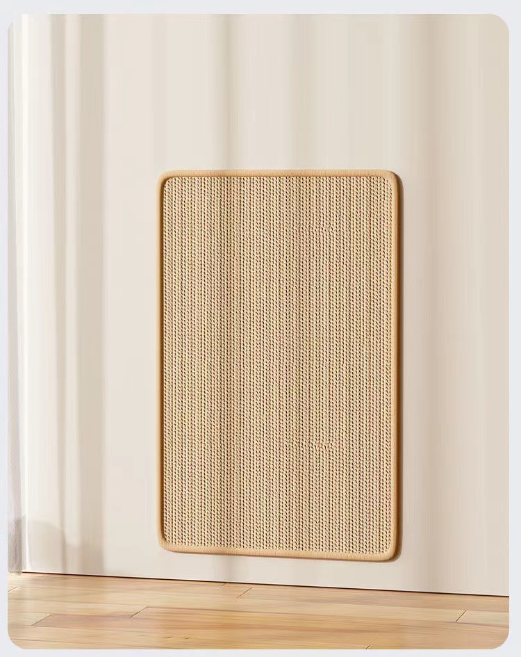 Sisal cat scratch board, cat scratch pad, non-shedding, vertical wall-mounted cat paw board, scratch-resistant and wear-resistant pet pad, pet supplies pic 11