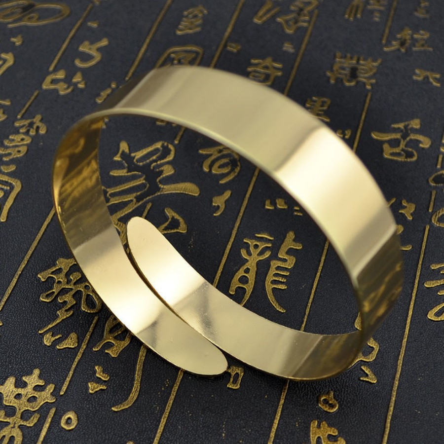 Cross-border foreign trade bracelets, wristbands, arm bands, Dunhuang dance accessories, open Dai ethnic hand ornaments, smooth and retro ethnic style factory pic 6