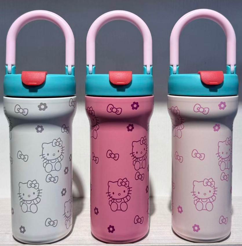 Tazas de lujo de lujo 316 tazas aislantes de acero inoxidable alto nivel de apariencia al aire libre tazas de café de gran capacidad para niñas tazas acompañantes pic 5