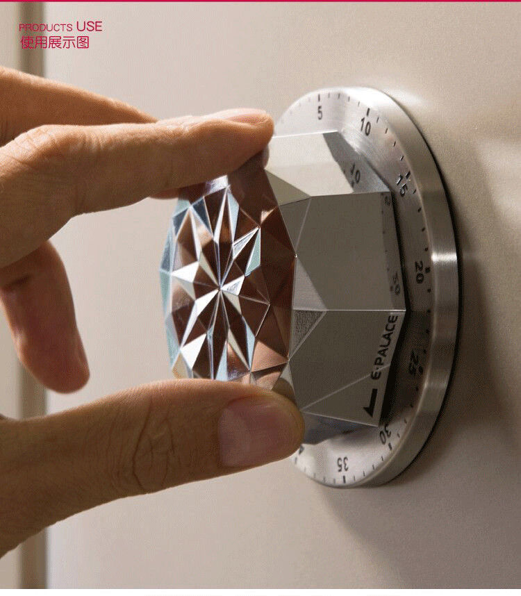 学生计时器提醒器厨房器家用时间管理器磁盘机械式闹钟详情31