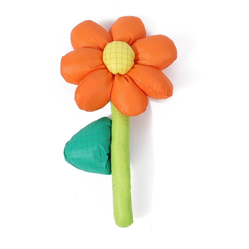 太阳花配件洞洞鞋搭配服装发饰辅料充棉布艺胸花配件批发详情2