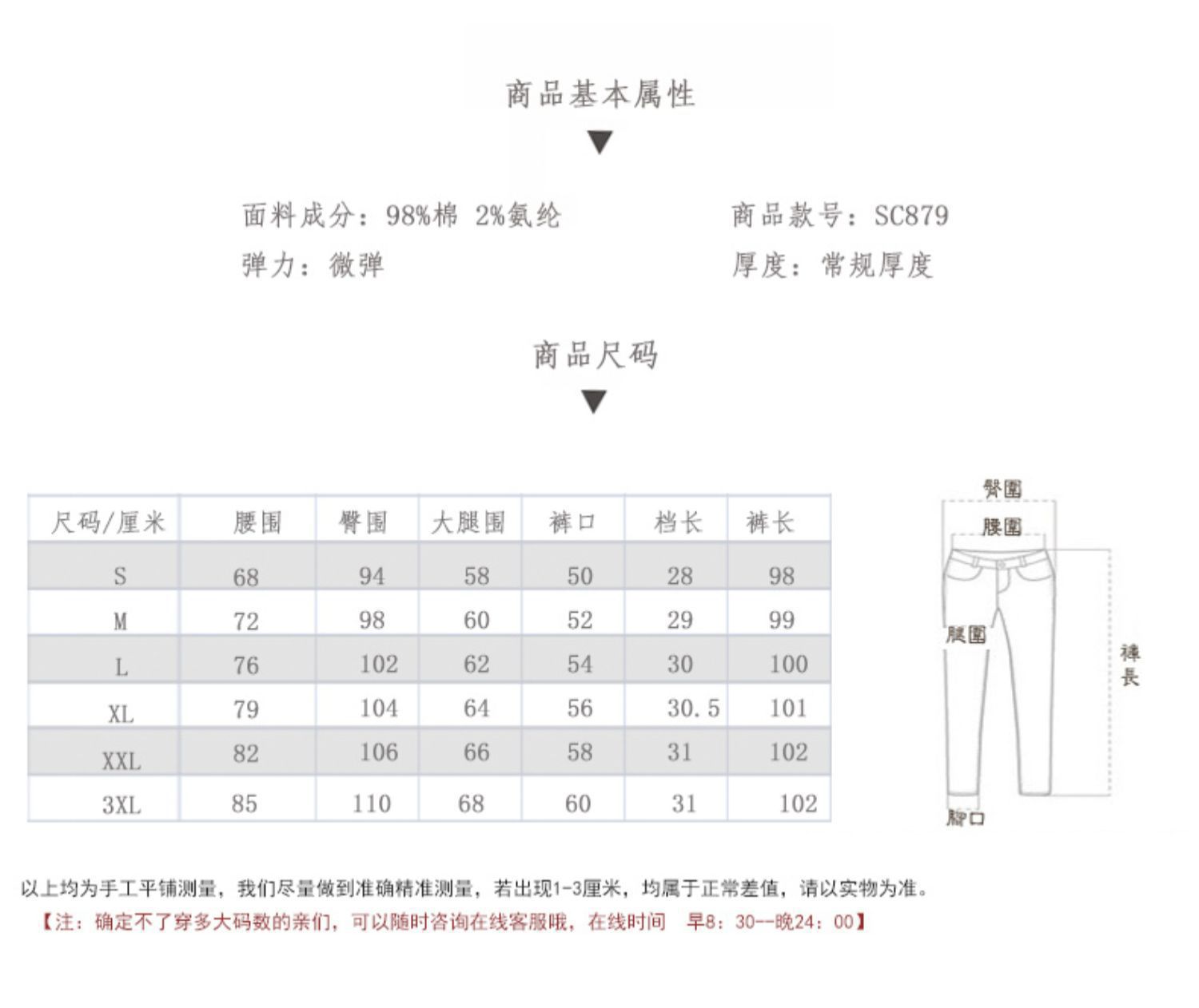 撞色直筒牛仔裤女2025春季新款毛边复古宽松休闲阔腿腿长详情13
