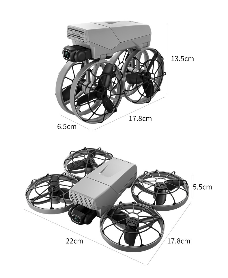 跨境无刷光流定位无人机折叠显示屏高清航拍遥控飞机四轴飞行器详情21