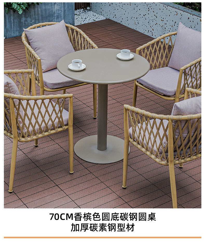 实木户外桌椅圆形木纹桌面桌子方形木纹桌面桌子圆形白色桌面桌子方形白色桌面桌子详情22