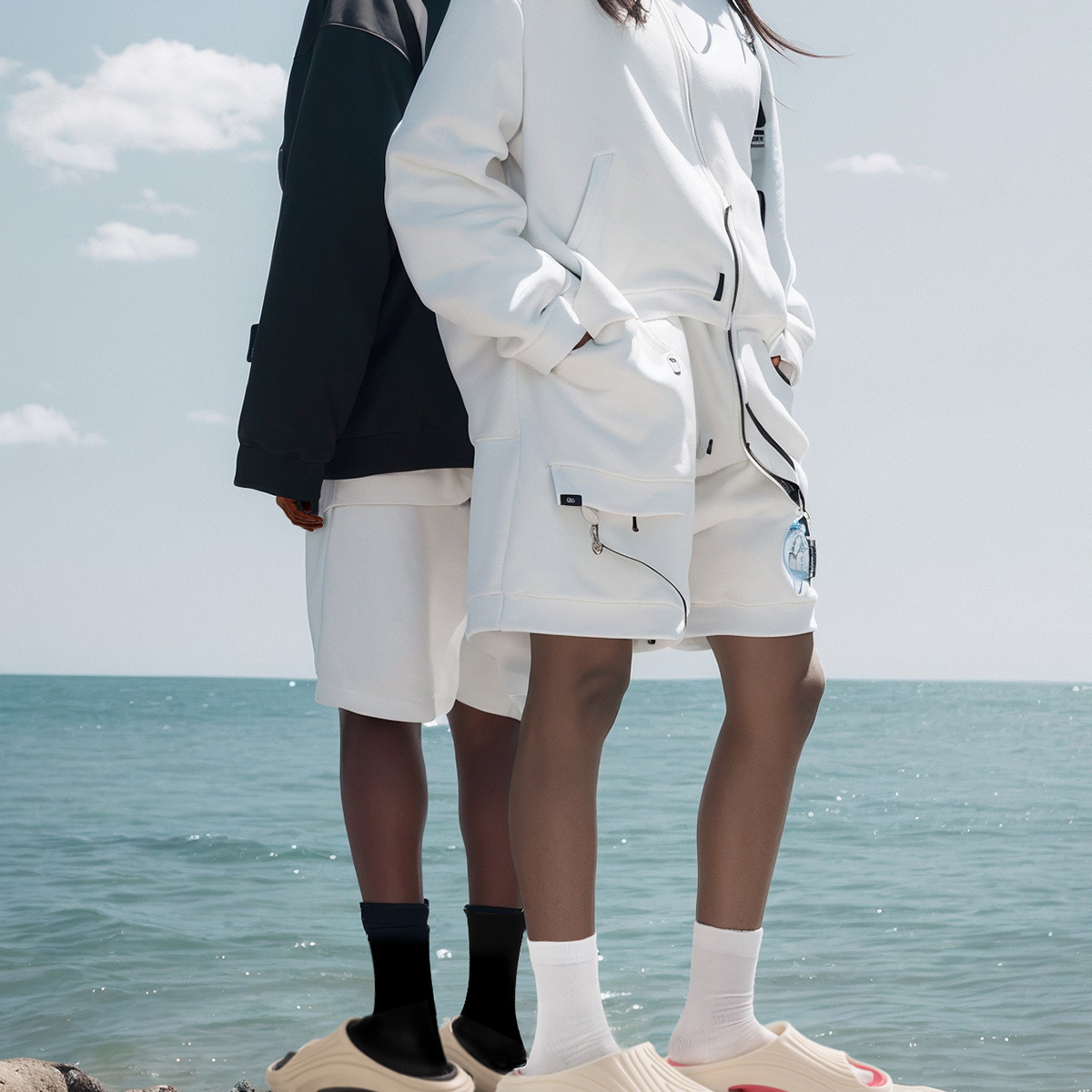 跨境批发凉拖鞋男士沙滩拖鞋室外防滑耐磨居家浴室洗澡eva凉拖女详情2