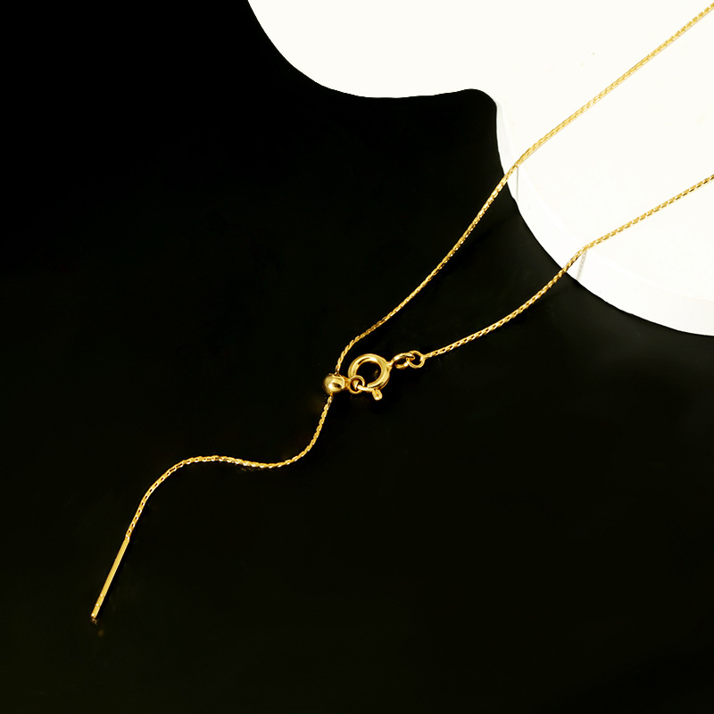 S925纯银项链蛇骨链意大利小众批发饰品设计轻奢女高级感跨境配饰详情19