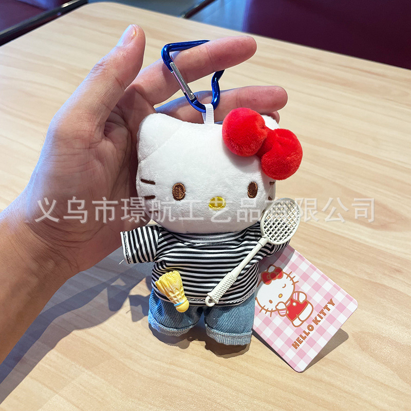 hellokitty keychains, cute gift figurines, schoolbags, bag hangers, kt cat plush and adorable pic 1