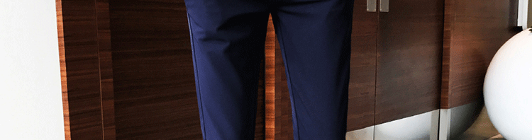 Primavera/otoño pantalones de pie slim para hombres versión coreana traje de moda pantalones premium para plankton pantalones casuales para hombres pic 3