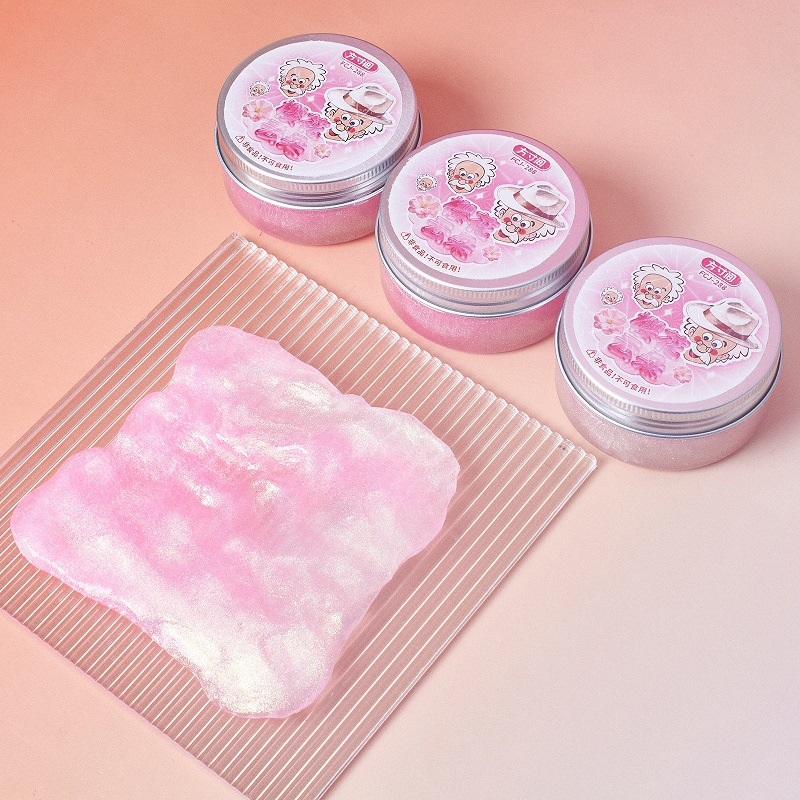 方寸间新款老人头玻璃泥水晶泥解压戳戳泥史莱姆儿童解压玩具详情9