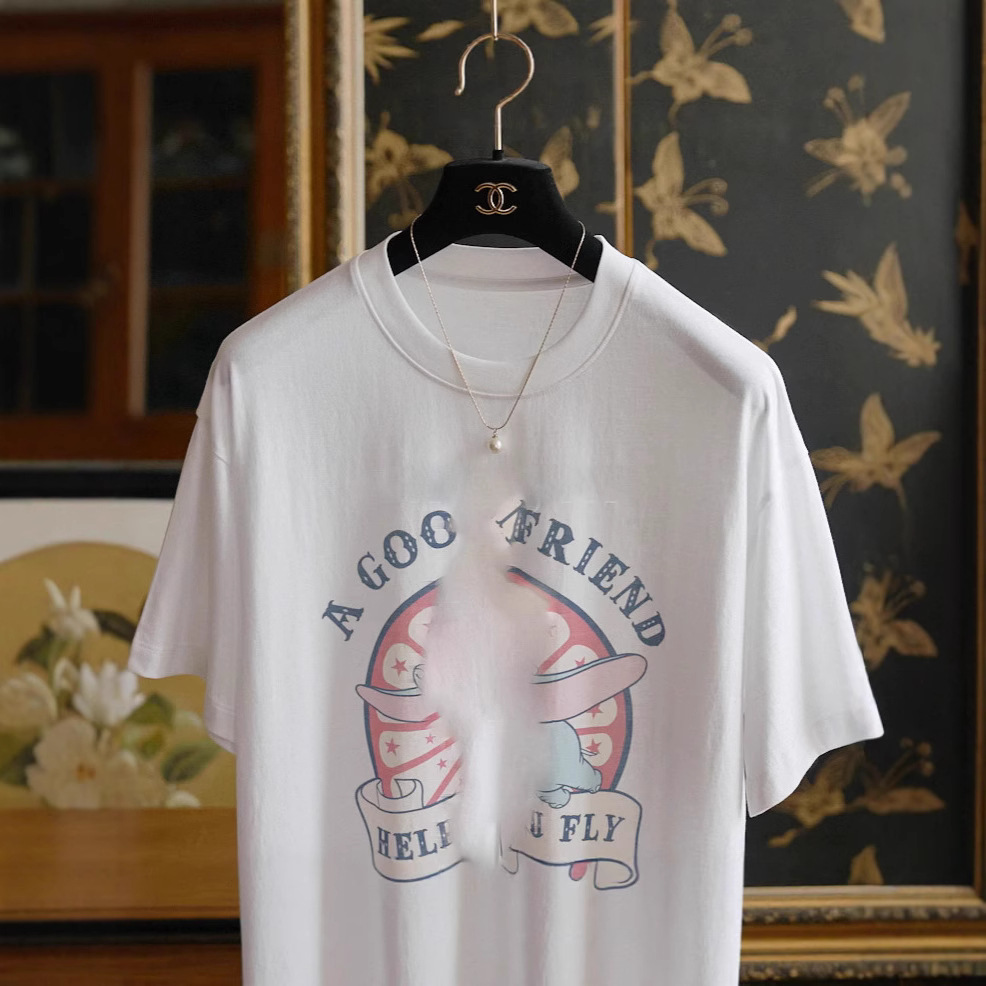 Vestido de verano ligero suave bebé elefante estampado camiseta de algodón mujer 22328 una generación de cabello pic 25