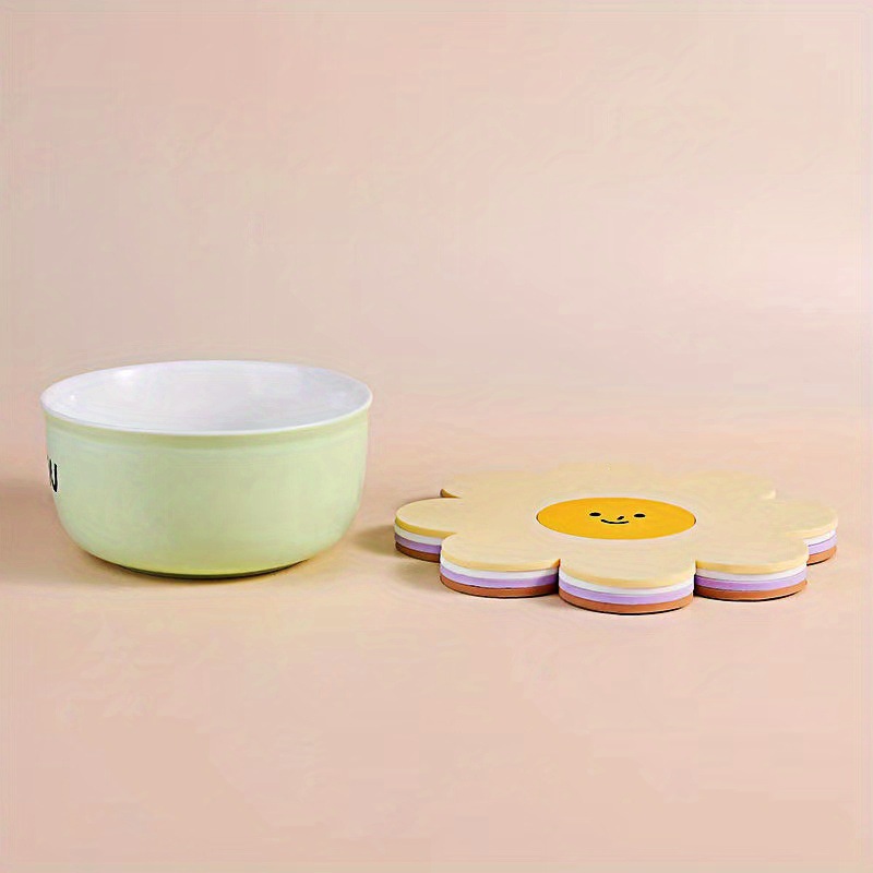 宝宝辅食防滑垫 硅胶加厚杯垫碗垫防滑垫简约现代 卡通详情6
