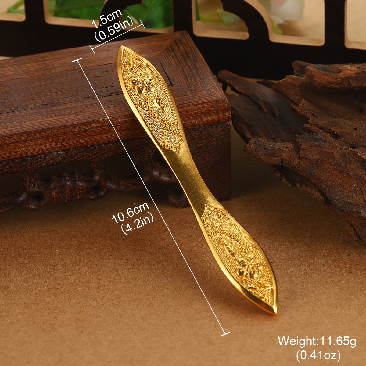 New Chinese-style hollowed-out flower and auspicious cloud hairpins, retro headwear accessories, Hanfu and cheongsam versatile hairpins, courtly ancient style ladies pic 24