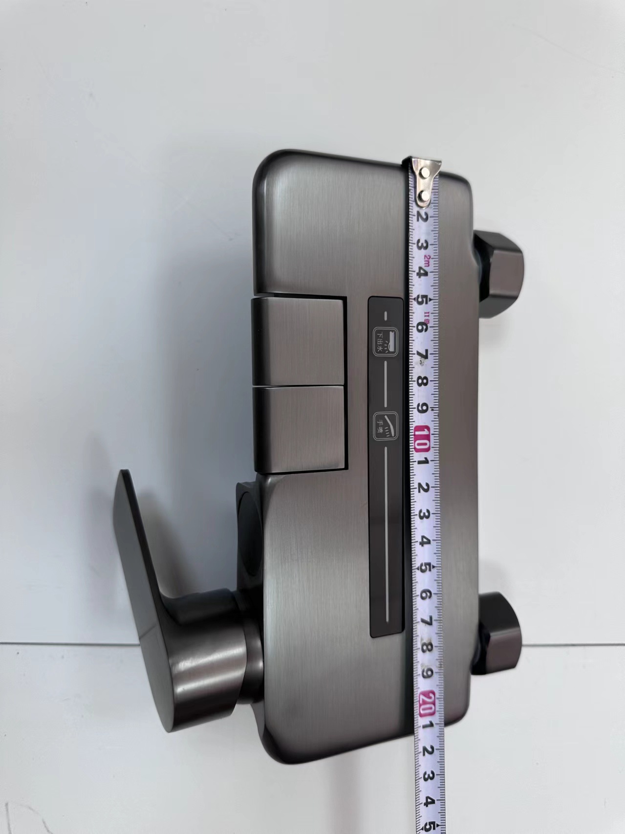 现货全铜无顶喷简易数显淋浴花洒套装家用卫生间分体式沐浴花洒详情16