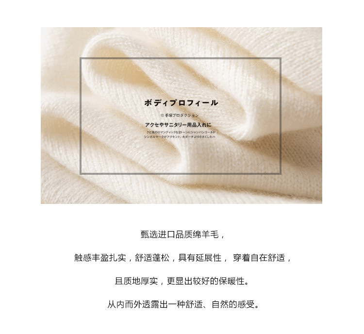 A stylish V-neck contrasting color wool cardigan with a simple and loose, fashionable knitted jacket for women in the autumn of 2024 pic 5