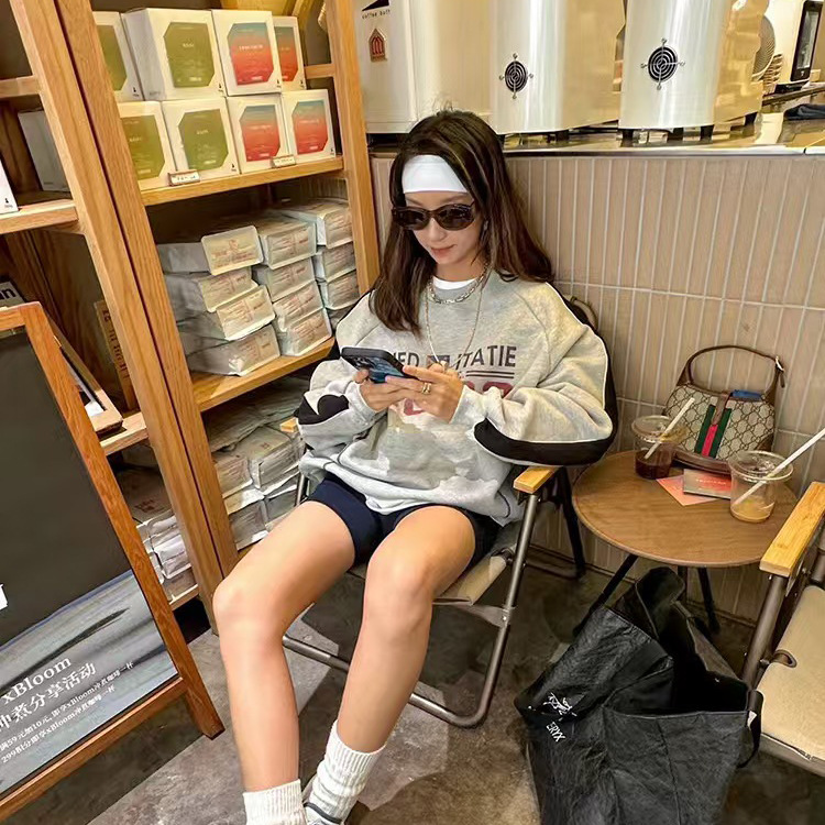 minji金玟池同款针织发带百搭健身束发带简约发绳运动弹力头带女详情16