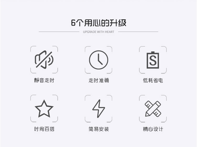 12英寸钟表挂钟客厅家用时尚轻奢现代简约电子时钟挂墙石英钟挂表详情3