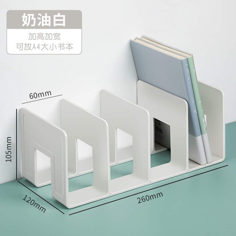 Desktop simple bookshelf, student desk, book storage rack, multi-layered office document storage rack pic 14