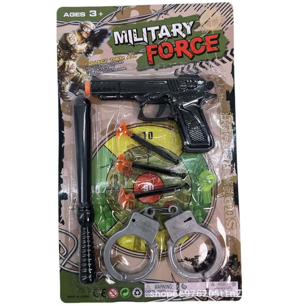 万圣节服装儿童警察角色扮演警察服装表演化妆舞会外贸热销COS详情4