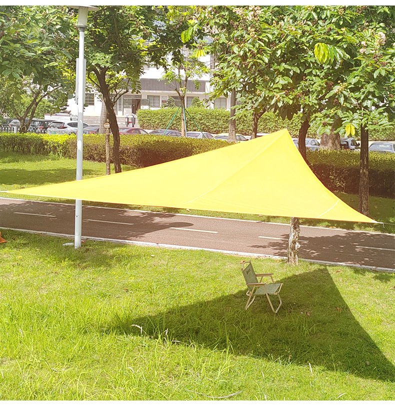 Canopy sunshade fabric, triangular thickened Oxford fabric, outdoor canopy, swimming pool, courtyard, balcony, sun protection, water resistance, sunshade sail pic 20