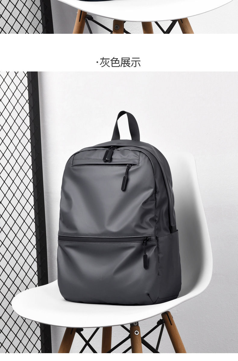 New fashionable large-capacity backpack, laptop bag manufacturer, medium-sized backpack wholesale, one-piece consignment pic 19