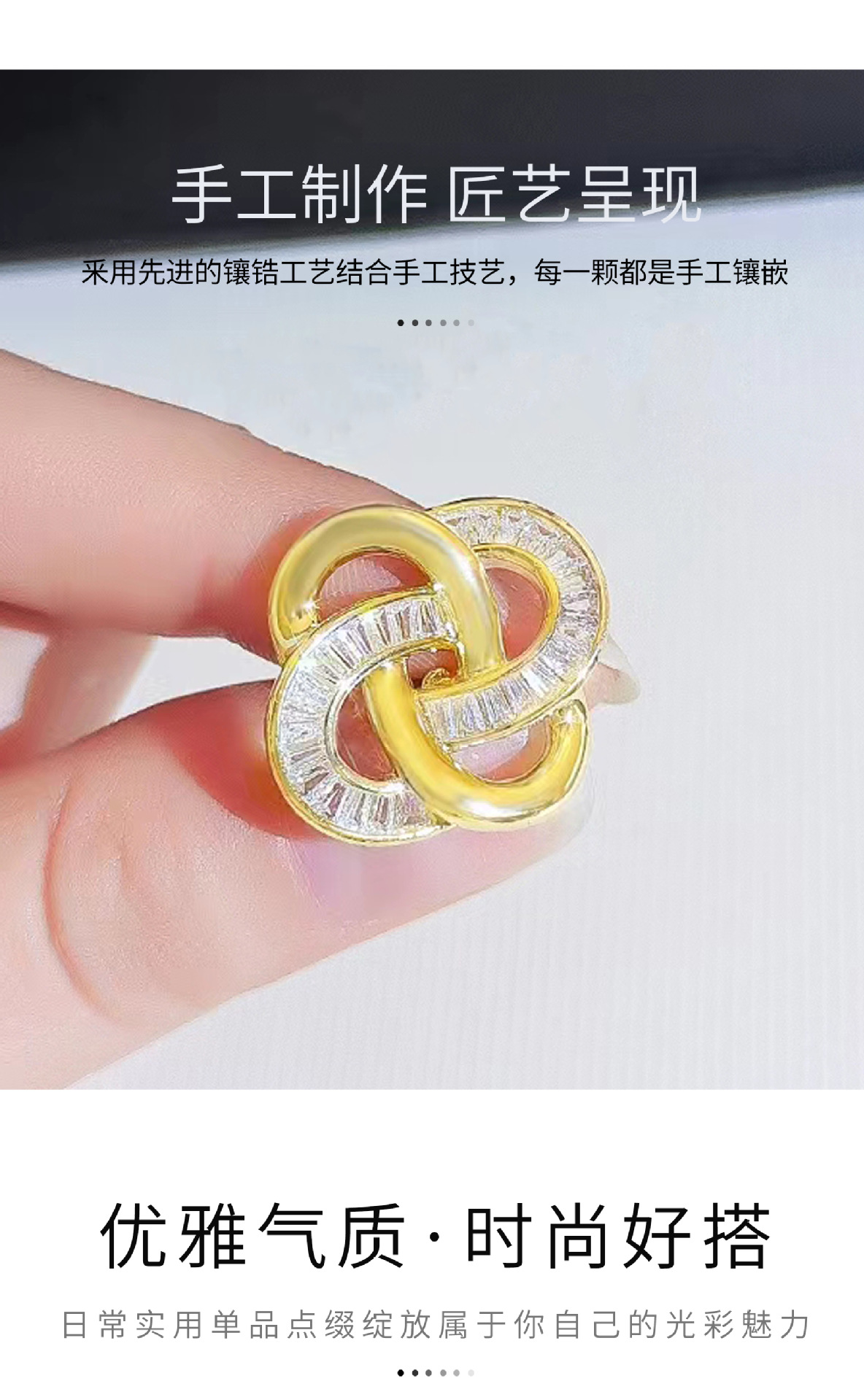 A new trendy neckline decorative brooch with a small chanel-style silk scarf buckle, a corset, and a geometric design brooch for a suit overcoat pic 6