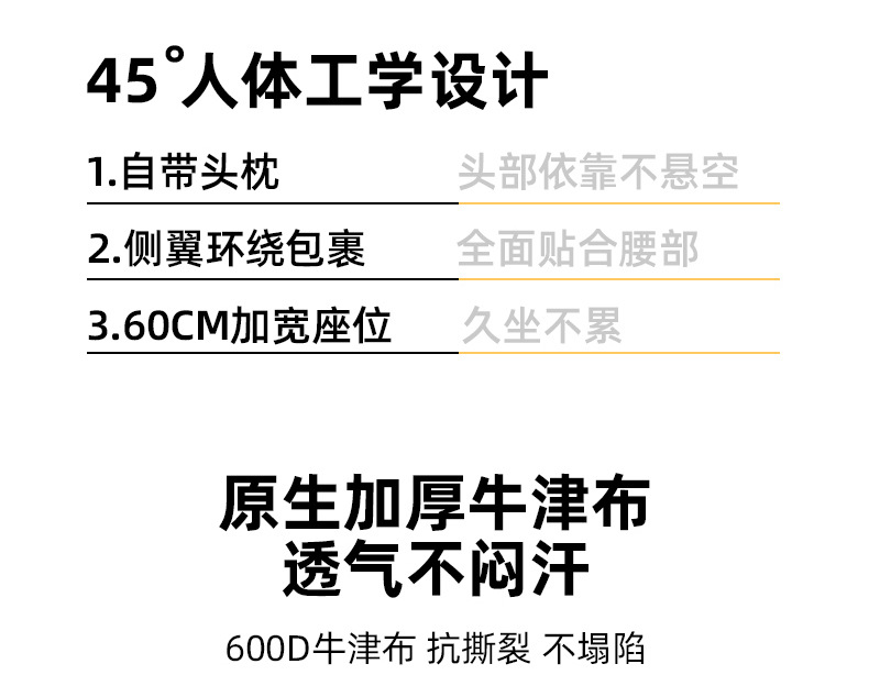 户外高背月亮椅露营折叠小凳子克米特椅钓鱼椅子沙滩椅露营装备详情5