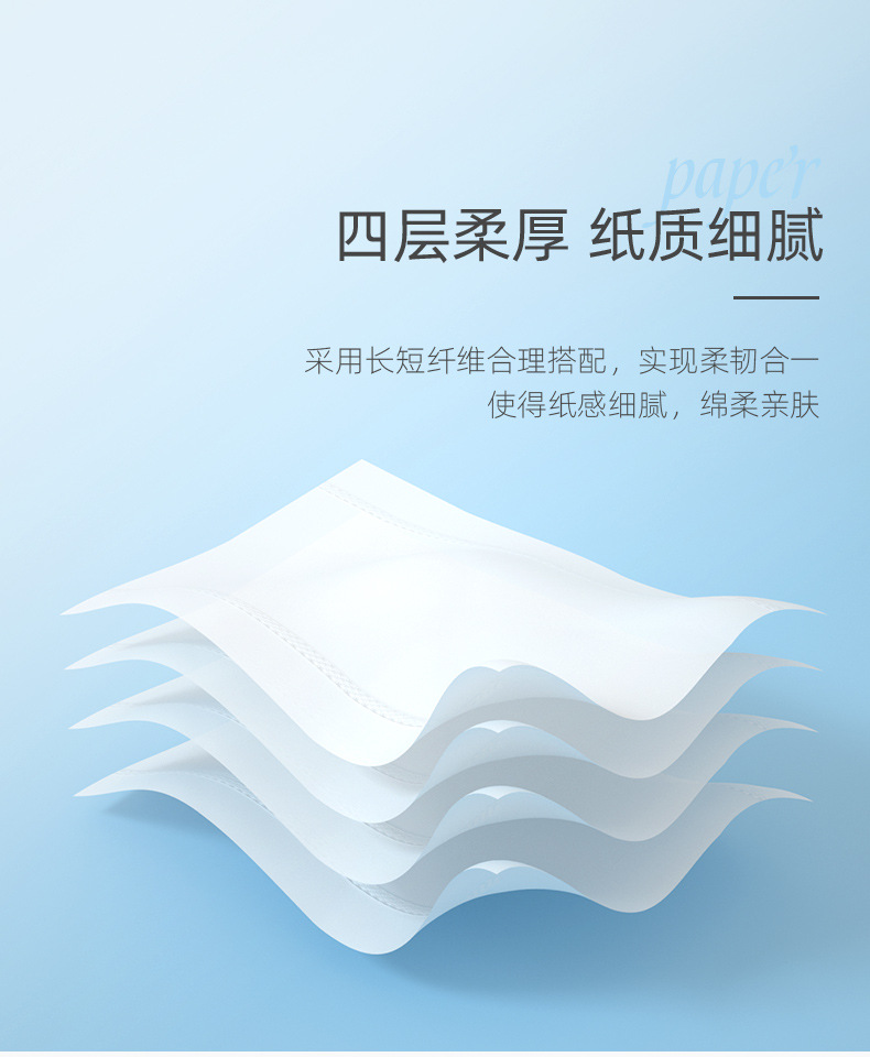 Zhihu large Roll Paper 450g/ roll, 6-roll large coil paper, commercial toilet paper, hotel core roll paper, toilet paper wholesale pic 11