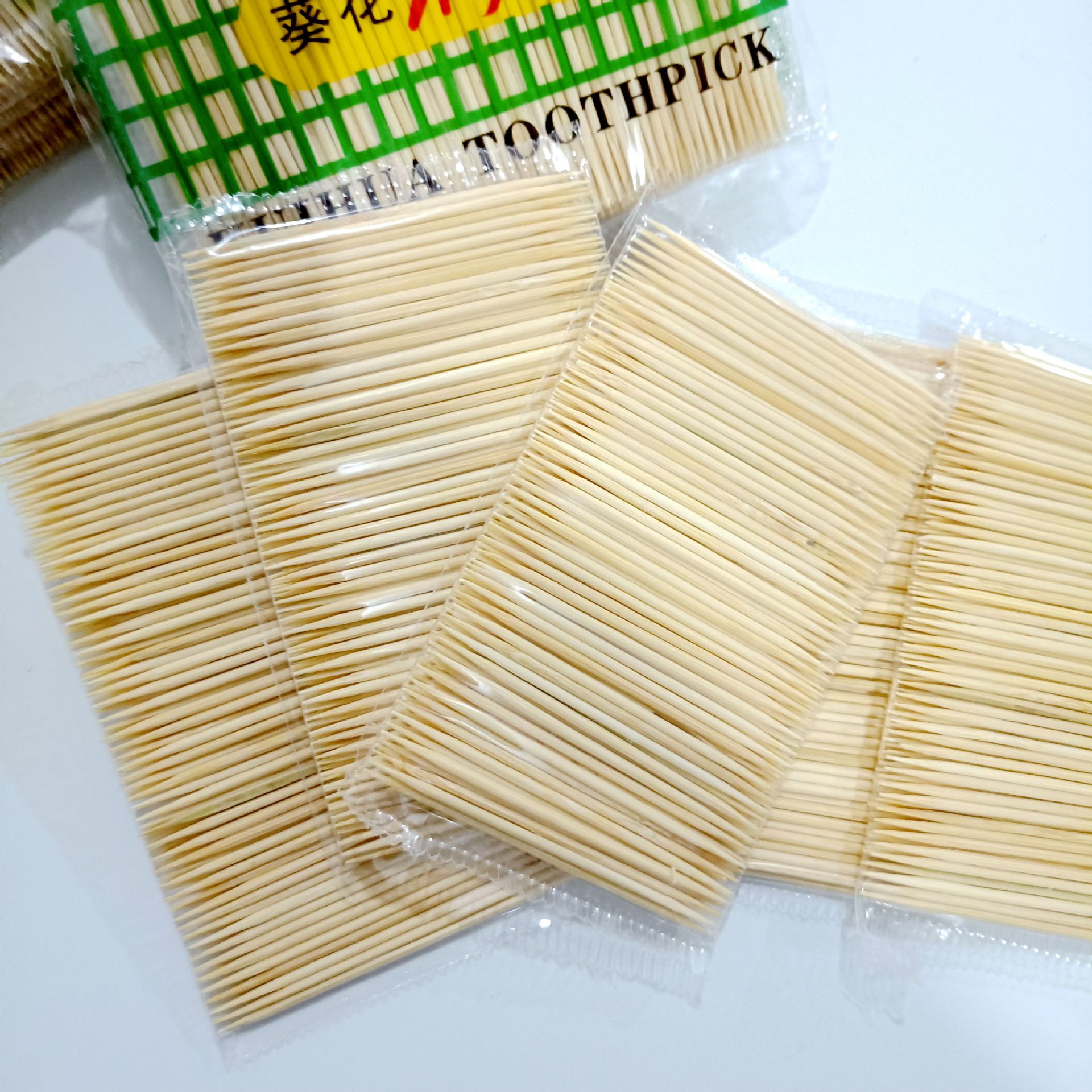 【1-1 Zone 】【5 Bags 】5X300 toothpicks 300 yuan per box 5 toothpicks bagged toothpicks Bamboo picks for restaurants and hotels Affordable toothpicks Double-headed toothpicks 2 yuan wholesale supply pic 4