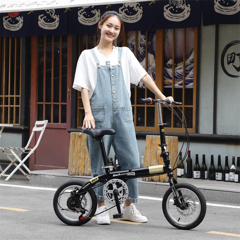 14-inch folding bicycle, ultra-light and portable adult bicycle, folding bike, urban leisure cycling bicycle pic 27
