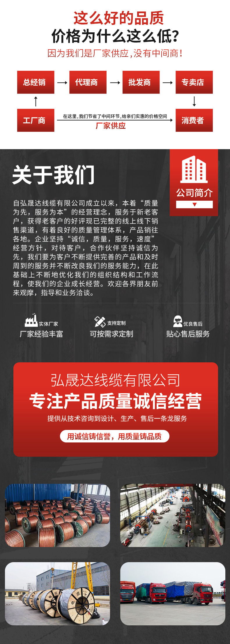 光伏线2.5 4 6平方太阳能专用电线 4平方直流线镀锡铜专用黑红线详情10