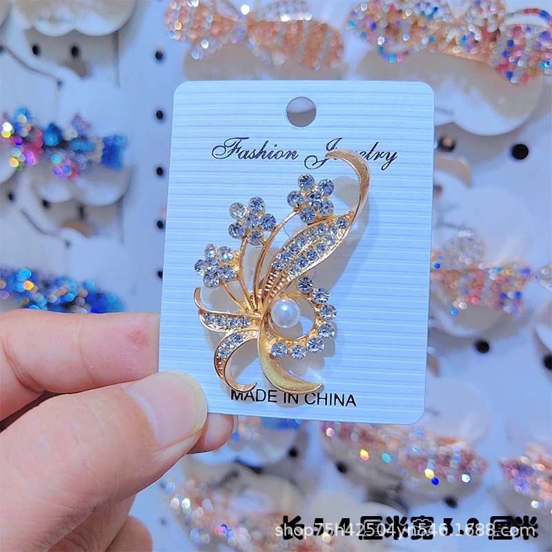 蝴蝶合金饰品高级感简约百搭高档胸针防走光别针胸花衣饰配饰批发详情6