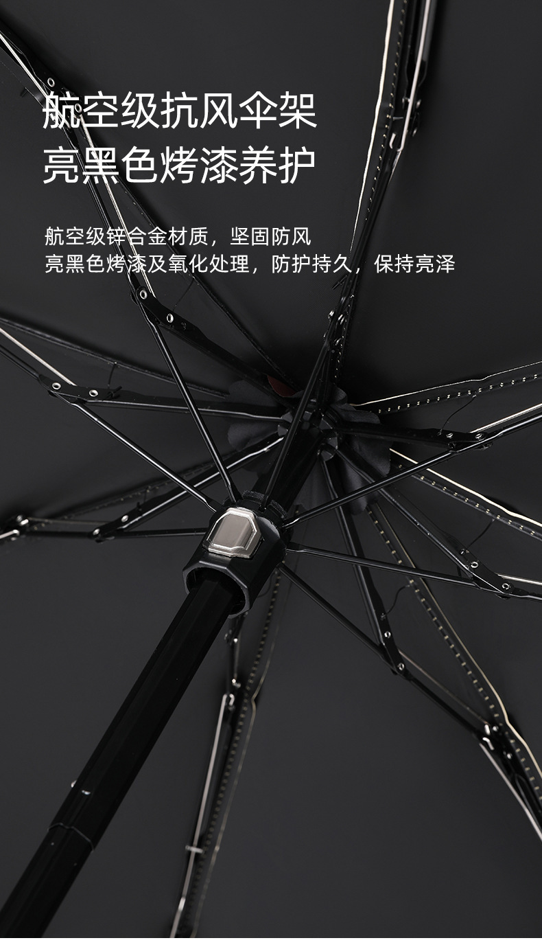 五折伞迷你胶囊晴雨两用太阳伞小巧便携超轻黑胶防晒遮阳口袋伞详情6