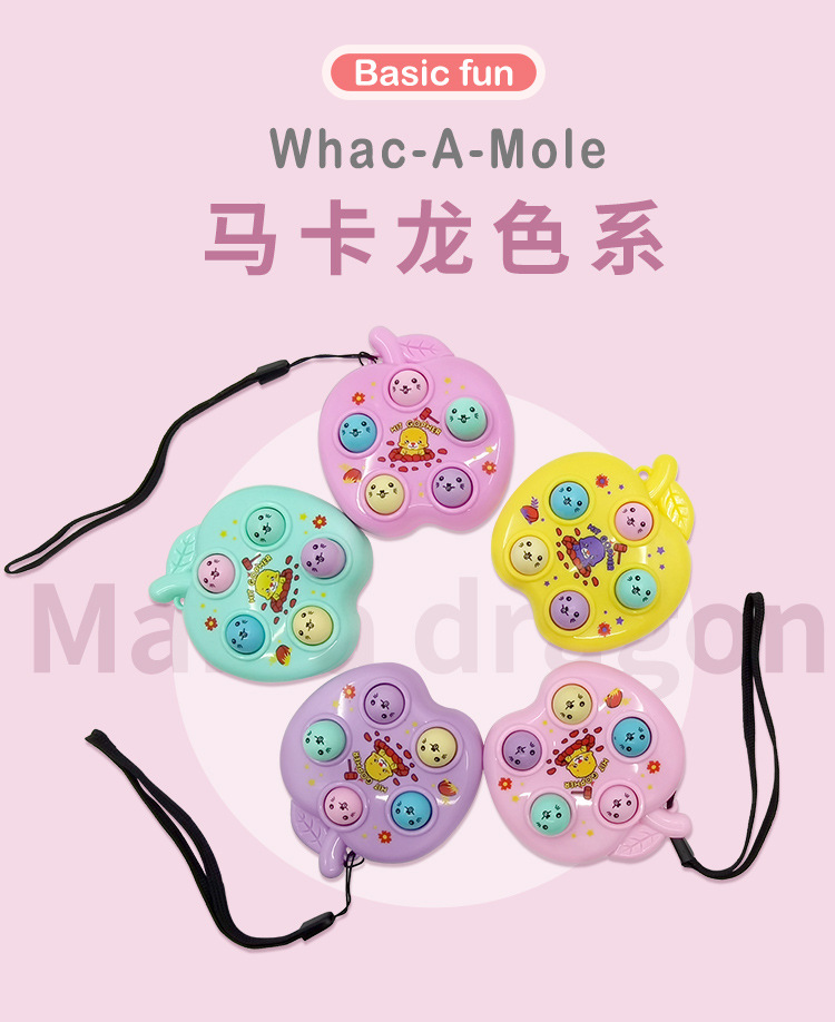 Wholesale of mechanical Whack-a-Mole toys, Whack-a-mole keychains, game machines, cute cartoon creative function gifts and pendants pic 8