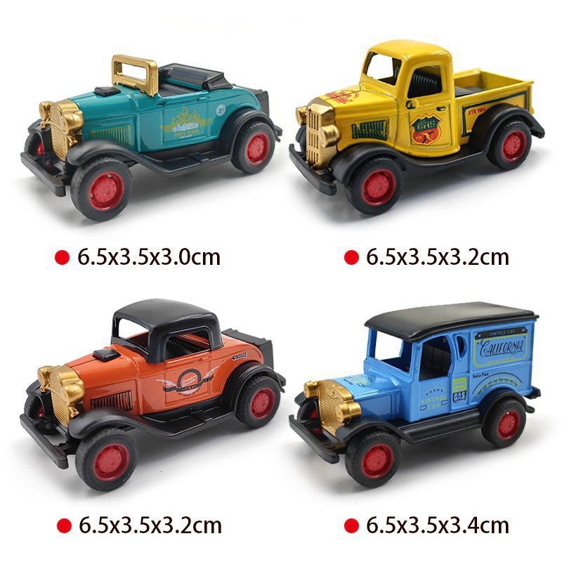 Children's toys, mini simulation rebound car models, alloy cars, vintage vintage cars, keychains, claw machines, gifts pic 12