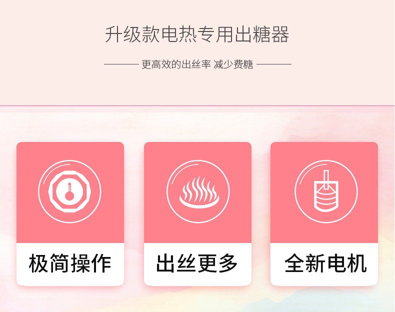 A manufacturer specializing in commercial fully automatic cotton candy machines for foreign trade, night market stalls, and electric fancy filament cotton candy machines pic 11