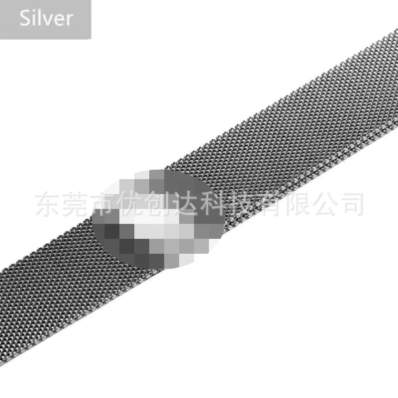 适用苹果49mm米兰尼斯磁吸表带1-8910代不锈钢金属iwatch米兰尼斯详情5