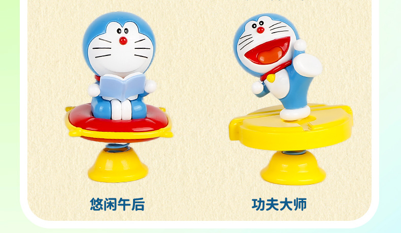 正版哆啦A梦萌动时光系列盲盒机器猫摇摇乐车载摆件创意潮玩手办详情4