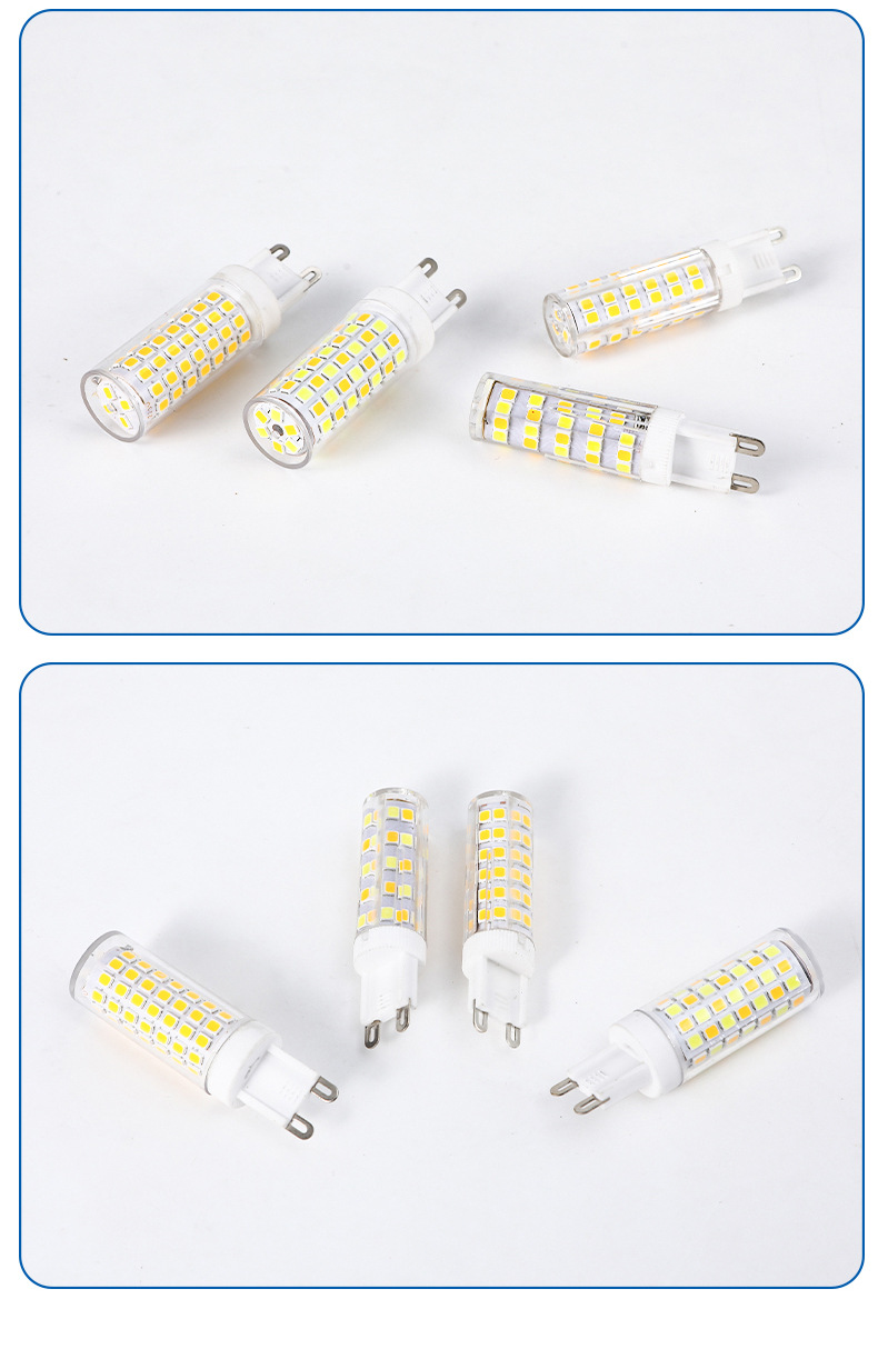 G9灯珠LED灯泡玉米灯恒流无频闪节能环保家用吊灯卧室灯源头工厂详情8