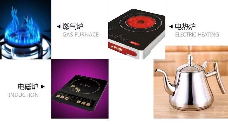 Chinese stainless steel casserole teapot with filter screen, hotel, household, restaurant, restaurant tea set manufacturer wholesale, filter screen pic 4