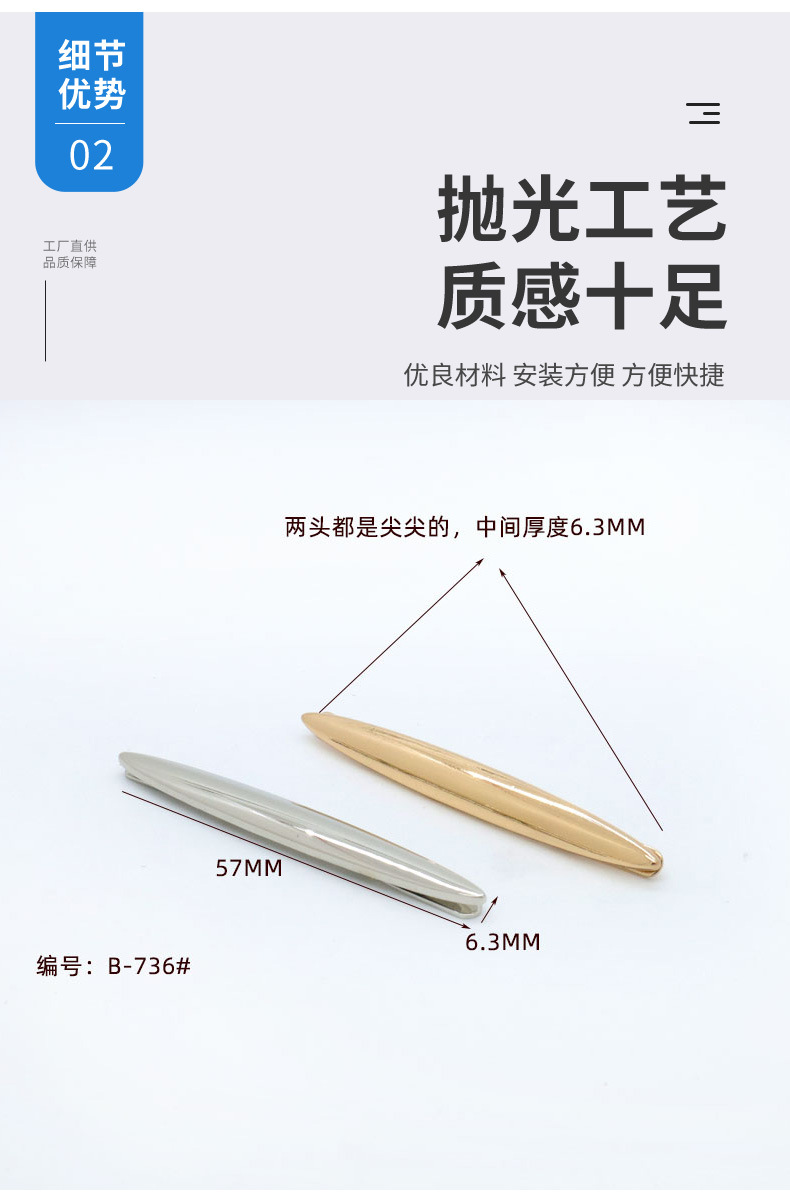 金属空白标牌