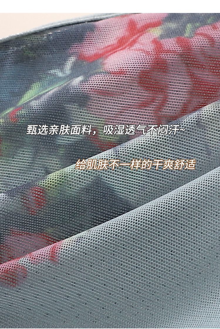 中老年妈妈内衣女士聚拢防下垂文胸罩无钢圈收副乳背心式运动抹胸详情8