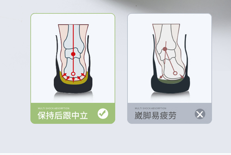Height-increasing insoles for men and women, Dr. Martens boots, sweat-absorbing, deodorizing, shock-absorbing, invisible inner height-increasing pads, popcorn pic 9
