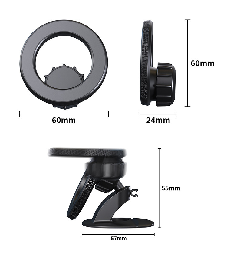 磁吸手机支架汽车出风口磁铁手机支架车载粘贴magsafe磁性导航架详情10