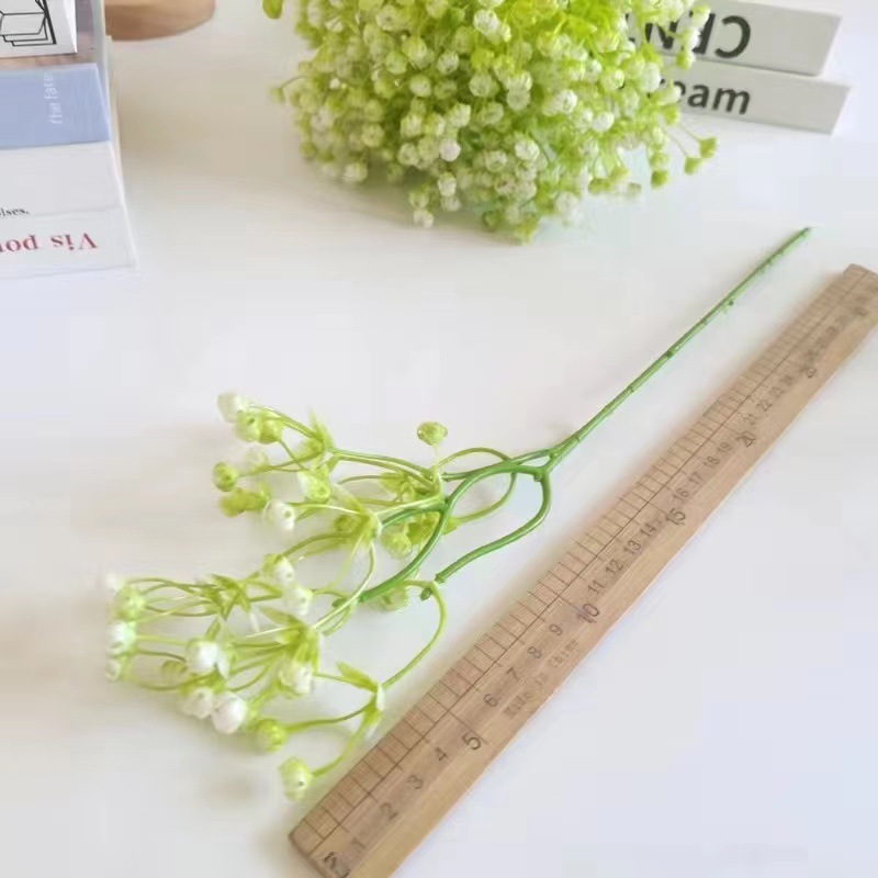 单支满天星仿真花假花批发仿真植物外贸家居插花户外装饰婚庆详情6